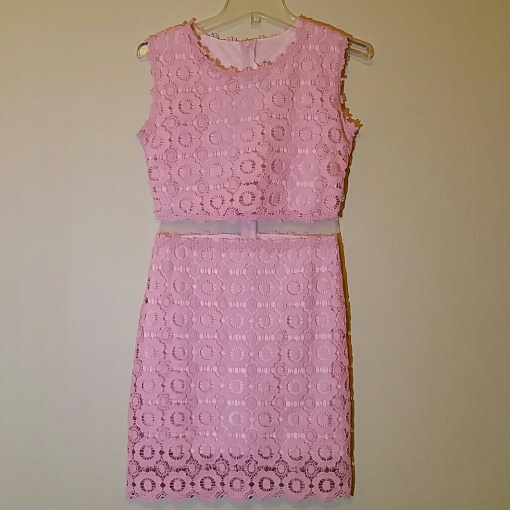 Pink dress